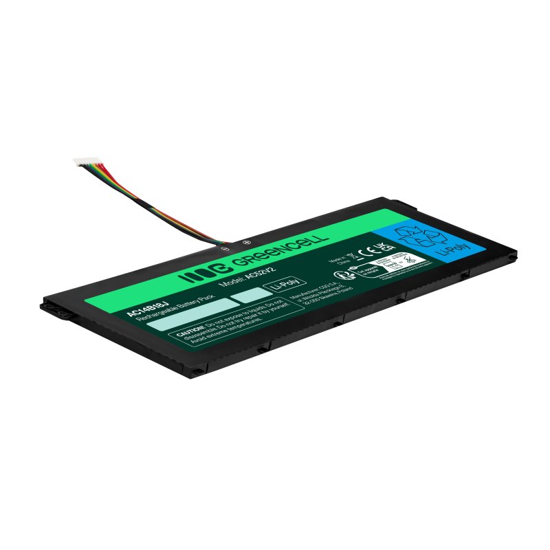 *Green Cell AC52V2 Baterie Acer AC14B13J AC14B18J do Acer Aspire 3 A315-23 A315-55G ES1-111M ES1-331 ES1-531 ES1-533 ES1-571 3600mAh Li-Ion