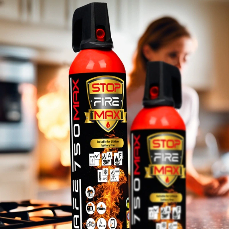 SET Hasicí sprej SAFE 750 MAX + držák SAFE 75F