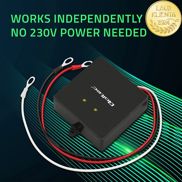 *Qoltec 51097 Balancer 24V Vyrovnávač napětí Qoltec 24V pro 2 x 12V | 5A | LiFePO4 AGM gelové baterie