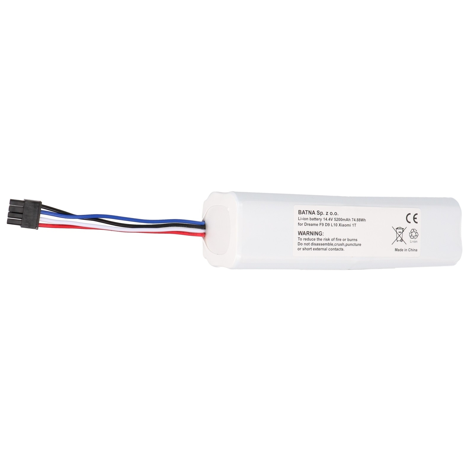Baterie DREAME F9/D9/D9 PRO/D9 MAX/L10 PRO ROBOT/XIAOMI 1T 14,4 V 5200 mAh