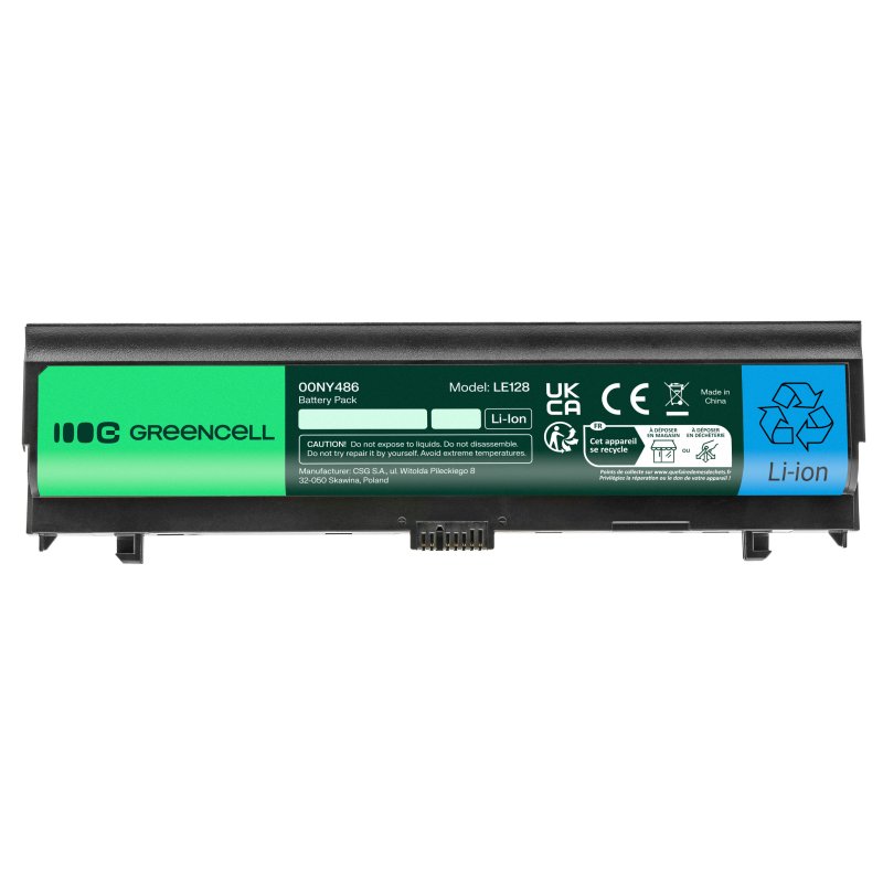 *Green Cell LE128 Baterie Lenovo ThinkPad L560 L570 4400mAh Li-ion
