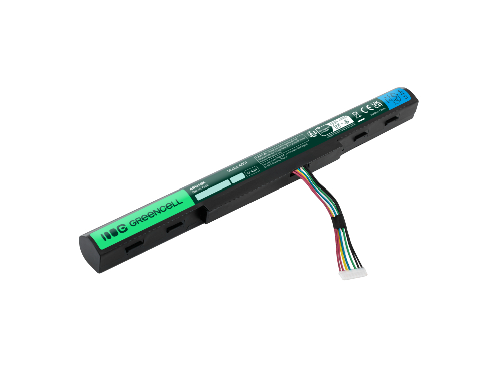 *Green Cell AC51 Baterie Acer Aspire E 15 E15 E5-575 E5-575G E 17 E17 E5-774 E5-774G 2200mAh Li-ion