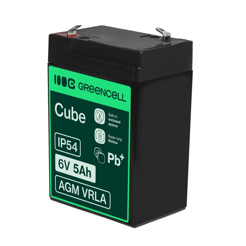 *Green Cell AGM Baterie 6V 5Ah
