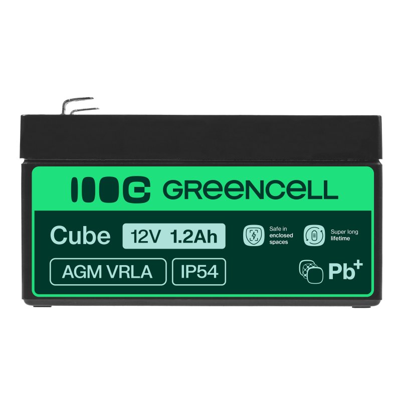 *Green Cell AGM Baterie 12V 1.2Ah