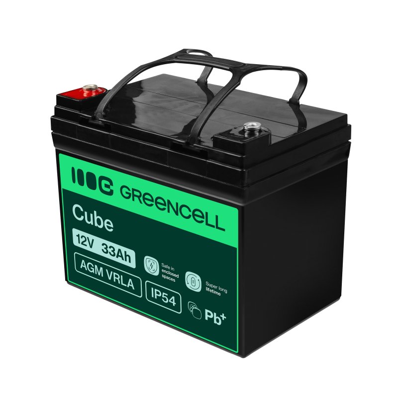 *Green Cell AGM Baterie 12V 33Ah