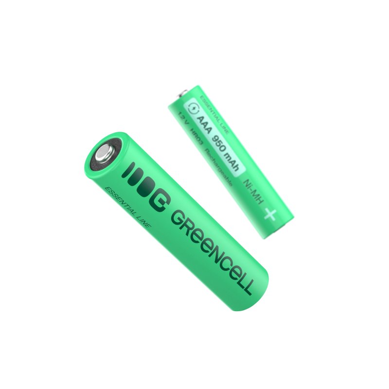 *Green Cell Dobíjecí baterie Ni-MH 2x AAA HR03 950 mAh