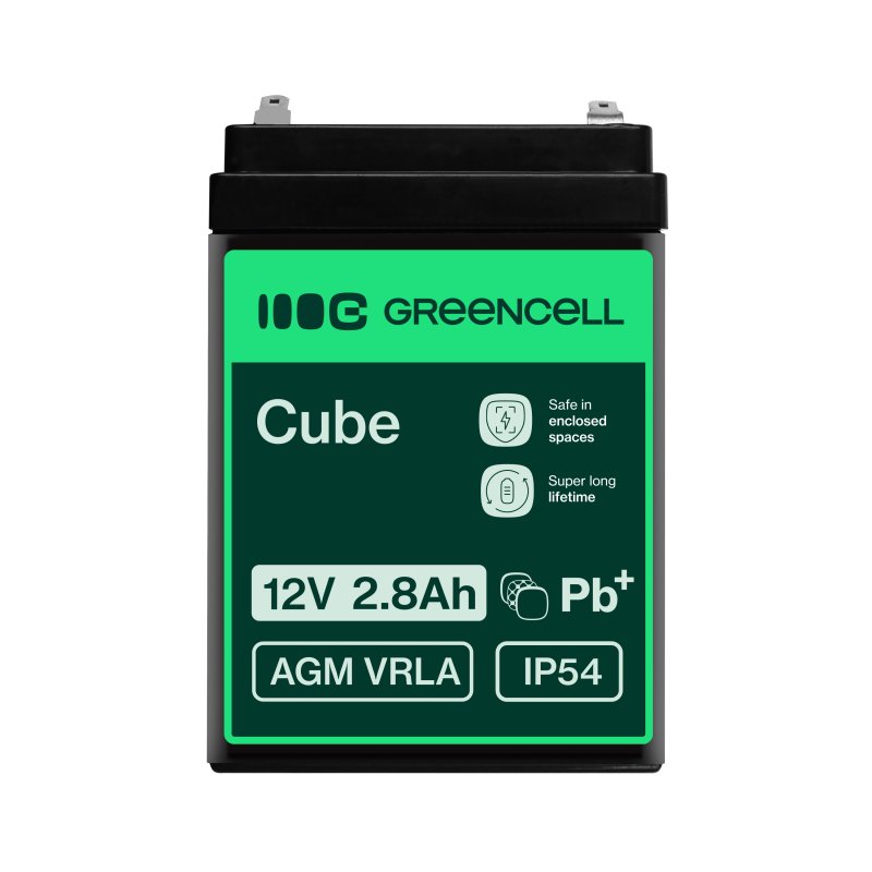 *Green Cell AGM baterie 12V 2.8Ah