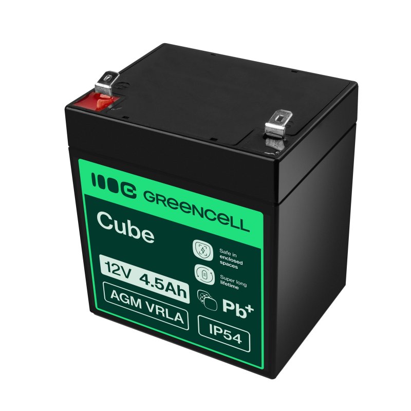 *Green Cell AGM baterie 12V 4.5Ah