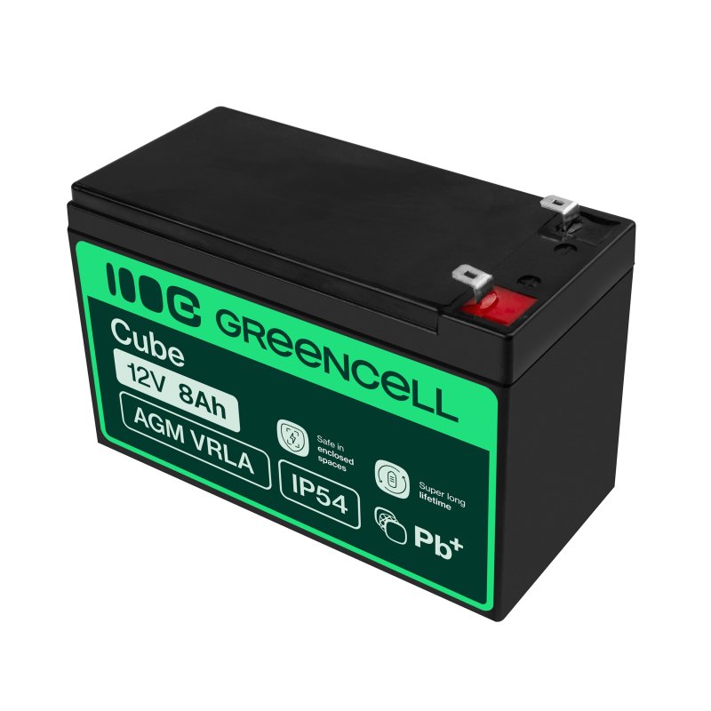 *Green Cell AGM baterie 12V 8Ah