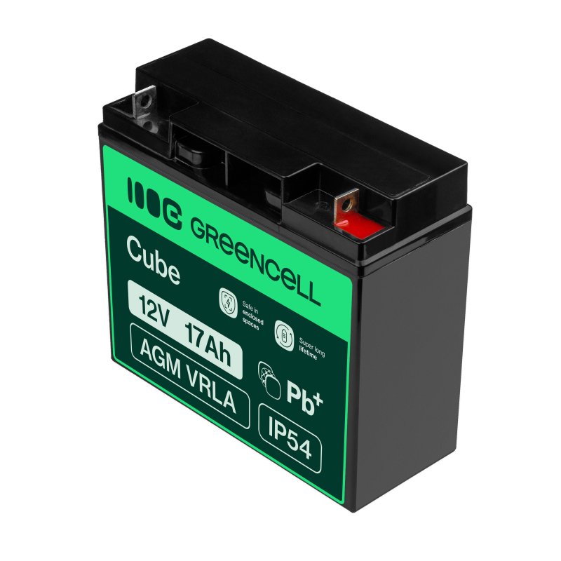 *Green Cell AGM Baterie 12V 17Ah
