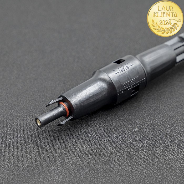 Qoltec 52599 Instalační konektor MC4 Solar konektor s pojistkou | Konektor MC4 | 1500V | 30A