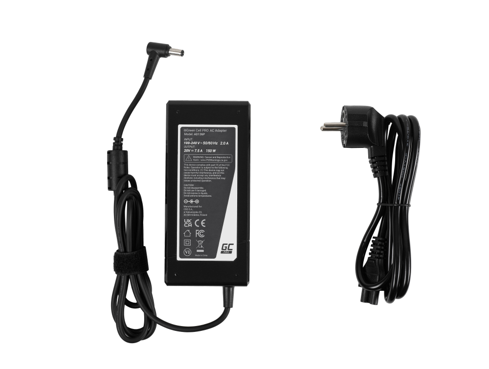 *Green Cell AD136P Nabíječka Adaptér Asus TUF Gaming FX505 X X571gt ROG Strix G531gt 20V 7,5A 150W