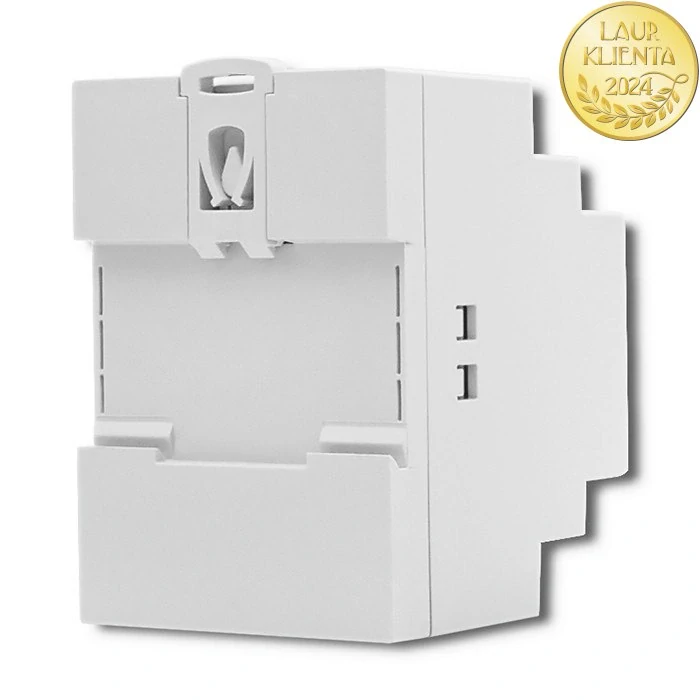 Qoltec 50923 – Průmyslový napájecí zdroj na DIN lištu 92 W / 24 V / 3,83 A / Šedý