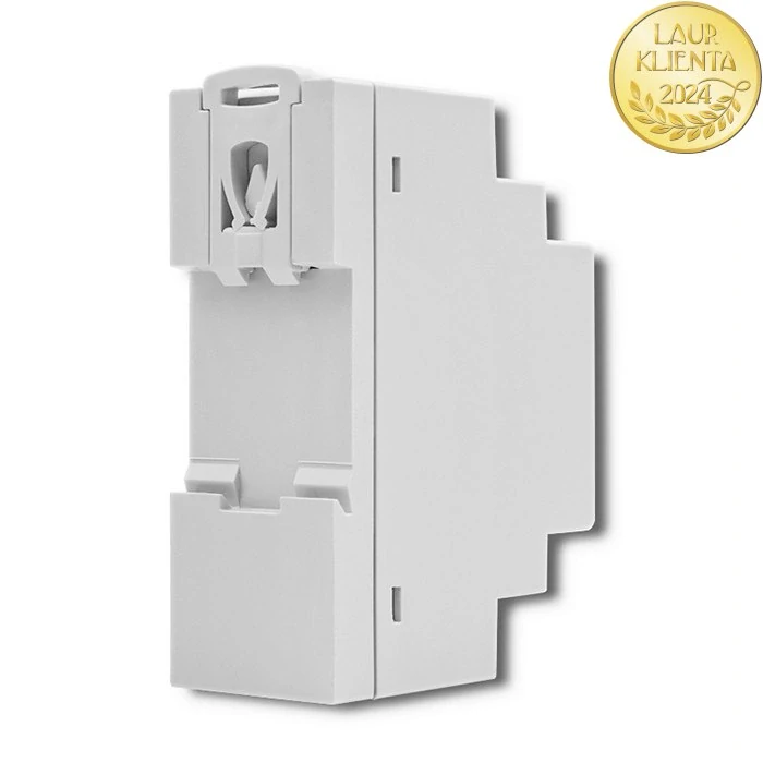 Qoltec 50918 – Průmyslový napájecí zdroj na DIN lištu 24 W / 12 V / 2 A / Šedý