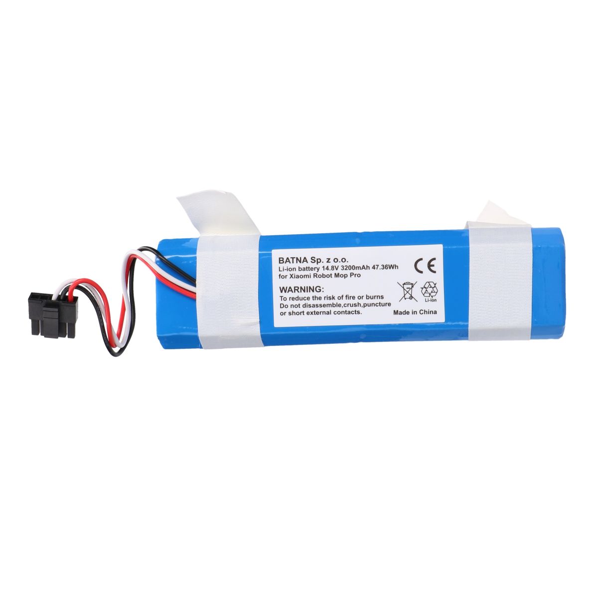*Baterie, akumulátor Xiaomi Robot Mop Pro INR18650 MA1-4S1P-SC, 3200mAh 47.36Wh