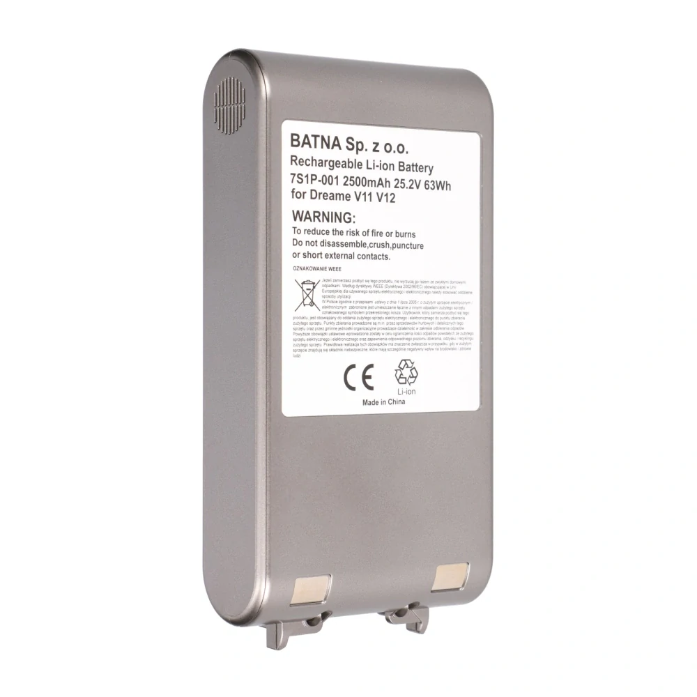 Baterie DREAME V11 V12 V11SE V12PRO V16 25.2V 2500mAh