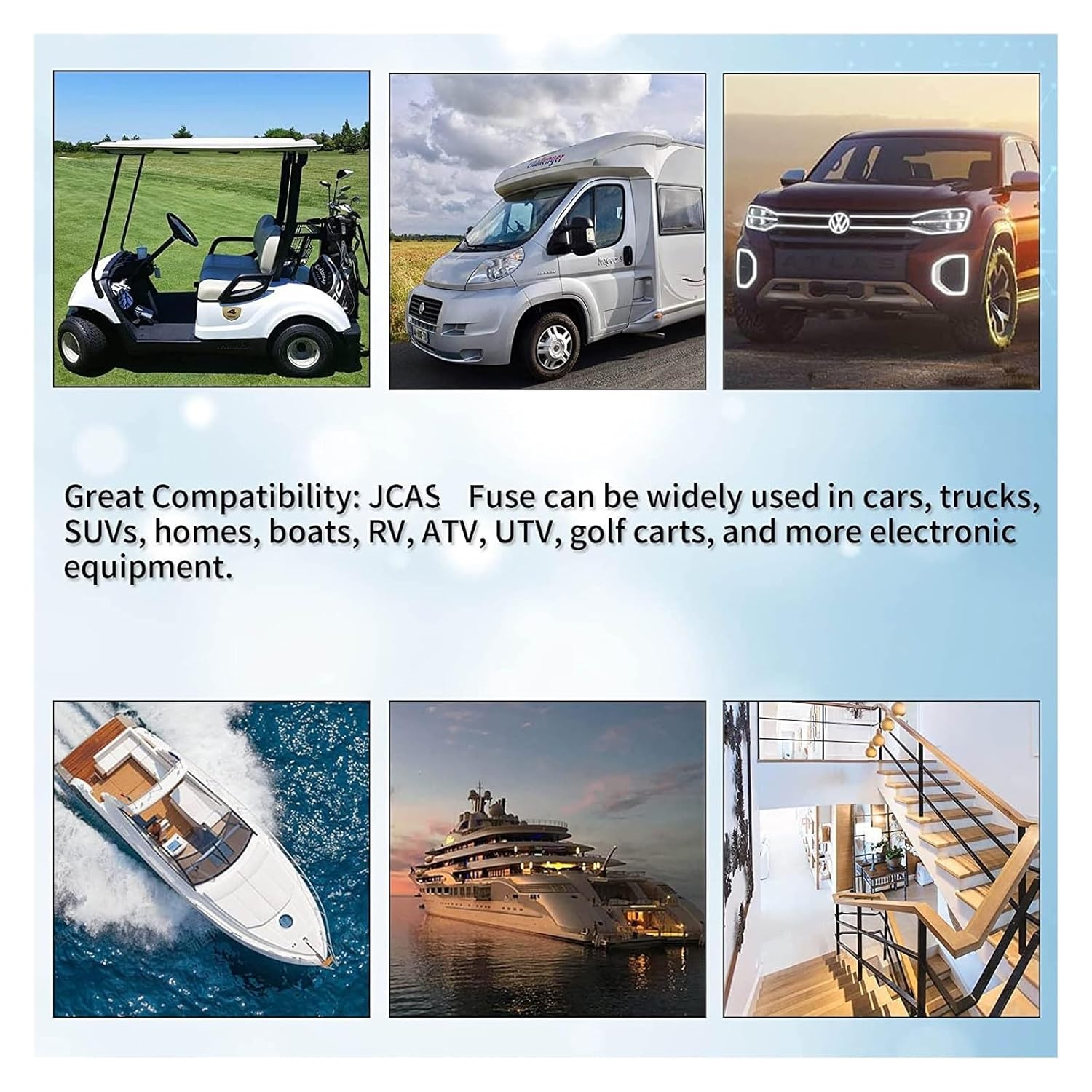 DaierTek ANL MEGA držák pojistky s pojistkou 250A – plochý typ | 12 / 24 V | auto / loď