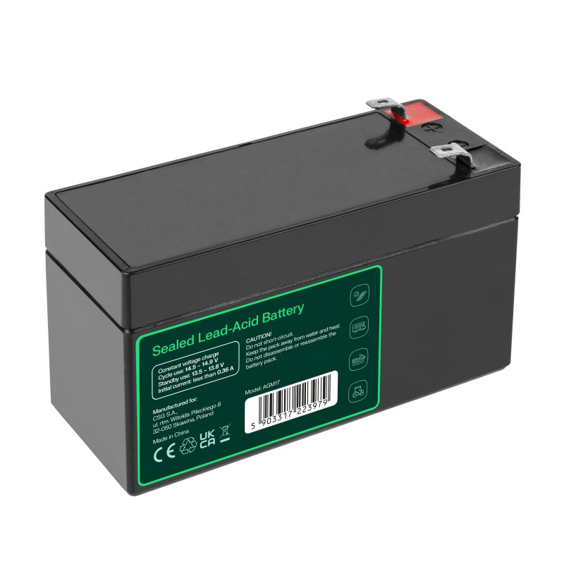 *Green Cell AGM Baterie 12V 1.2Ah
