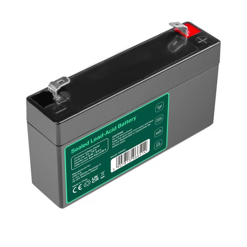 Green Cell AGM Baterie 6V 1.2Ah