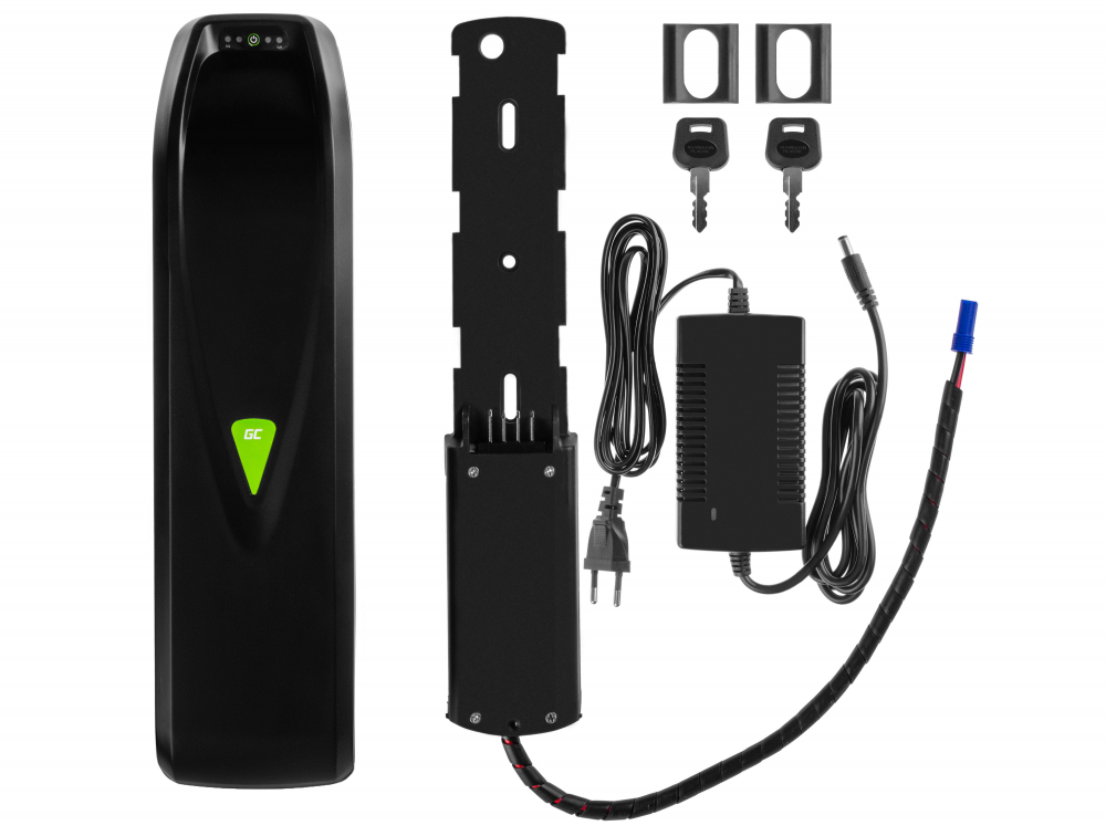 *Green Cell PowerMove EBIKEGCF01 Baterie pro Elektrokola Down Tube s Nabíječkou 36V 14,5Ah 522Wh Li-Ion