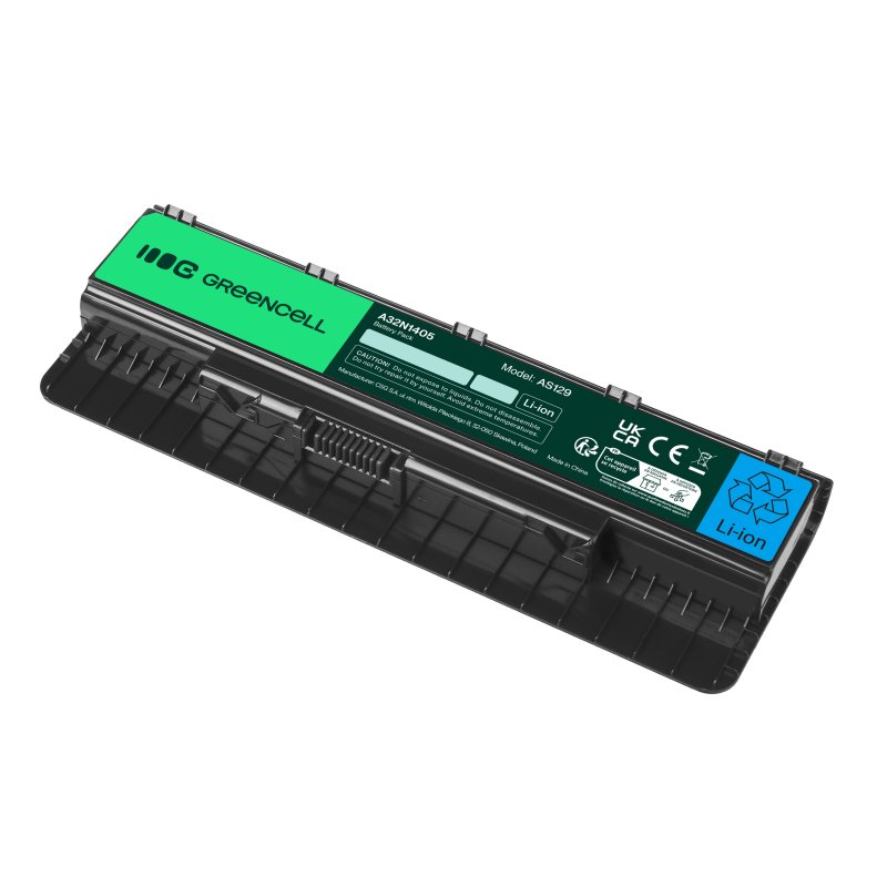 *Green Cell AS129 Baterie Asus A32N1405 Asus G551 G551J G551JM G551JW G771 G771J G771JM G771JW N551 4400mAh Li-ion