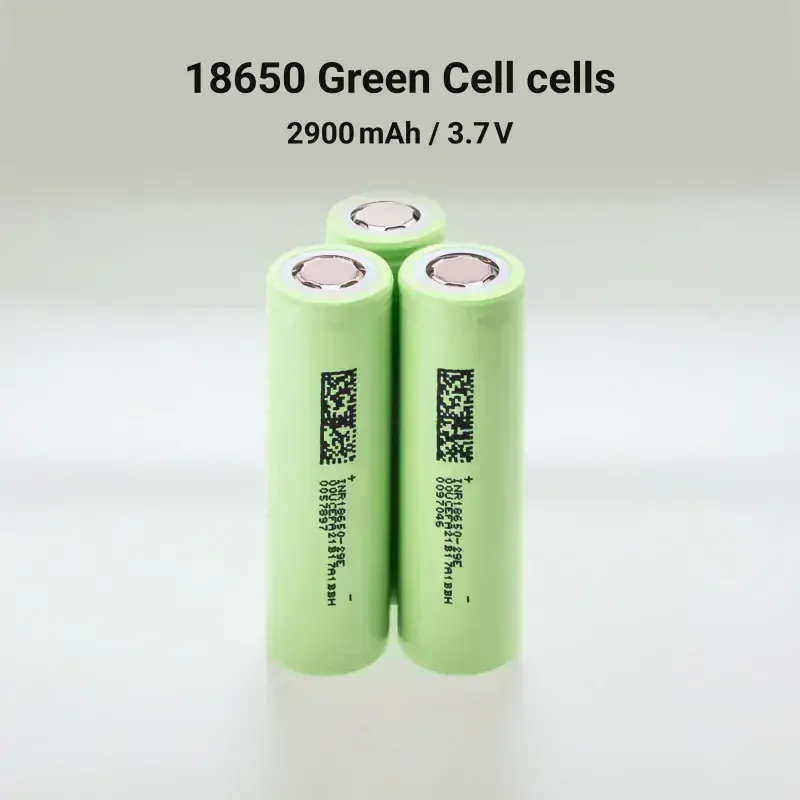 *Green Cell články 18650-Green Cell Cells 18650 Li-Ion INR1865029E 3,7V 2900mAh - 20ks