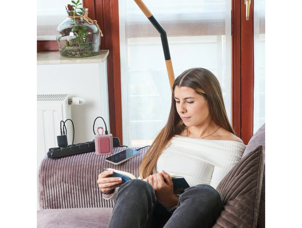 *Green Cell KABGC100PF200SW Rychlonabíjecí Kabel USB-C 2m 100W Greencell PowerFlex Fast Charging PD Snow White | Sněhově bílý