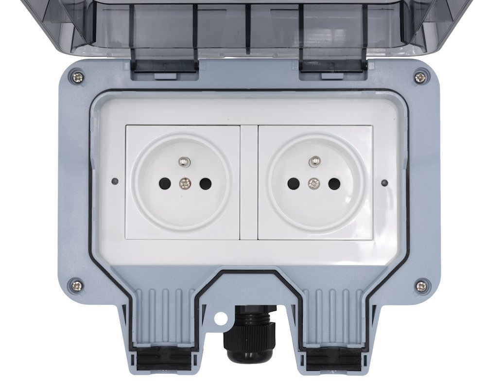 *Xtend Home chytrá venkovní dvouzásuvka IP66