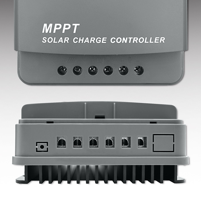 Qoltec 53664 MPPT solární regulátor 50A | Ovládání přes Bluetooth aplikaci v mobilu | 12V / 24V | LCD | AGM / GEL / LiFePO₄