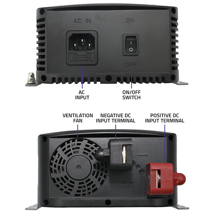 *Qoltec 51958 Intelligent Monolith nabíječka pro LiFePO4 AGM GEL SLA baterie | 10A | 12V