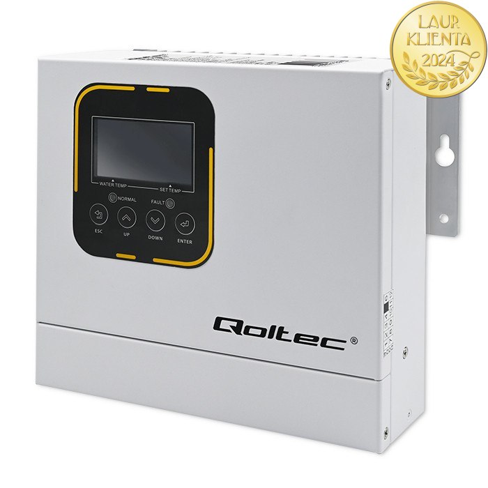 Qoltec 53872 Solární měnič pro ohřev vody ECO Solar Boost | MPPT | BYPASS | LCD | 4 kW