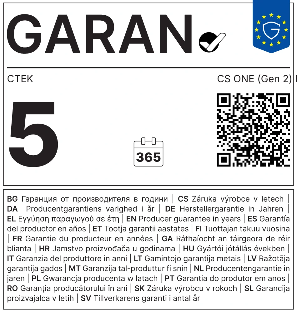 *Nabíječka CTEK CS ONE Generace 2