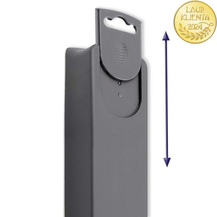 *Qoltec 50297 Prodlužovací kabel Qoltec | 6 zásuvek | 1,8 m | Bílá a šedá | Rychlé přepínání