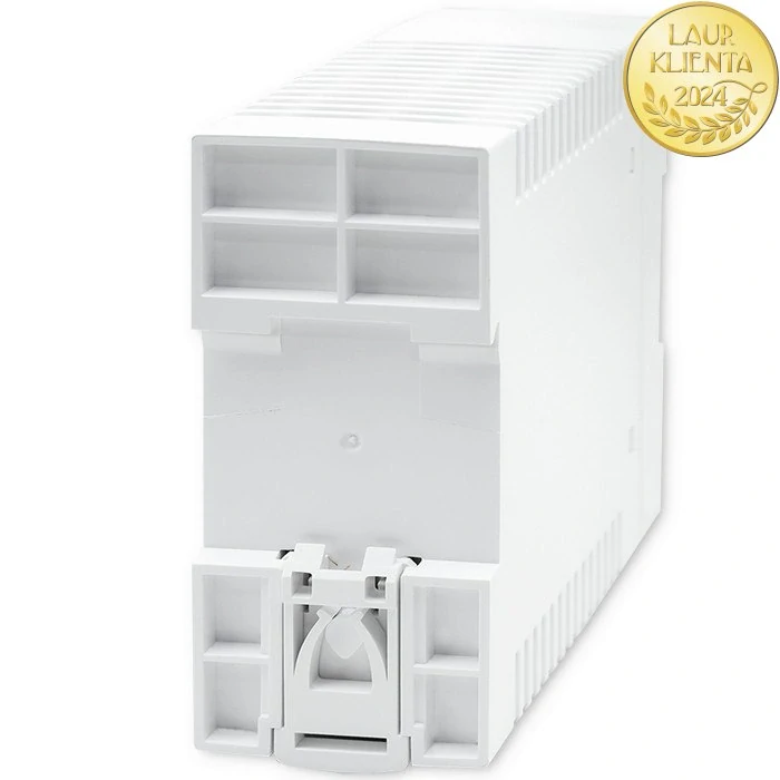 Qoltec 50885 | DIN napájecí zdroj s funkcí UPS 27,6 V DC / 60 W