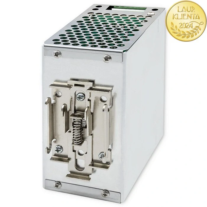 Qoltec 50886 | DC-UPS modul na DIN lištu 24 V / 40 A – automatické zálohování z baterie