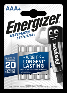 *Energizer Lithium AAA 4ks 639171