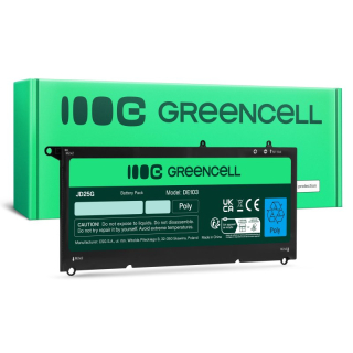 *Green Cell DE103 Baterie Dell 90V7W JD25G, Dell XPS 13 9343 9350 P54G 5400mAh Li-Pol