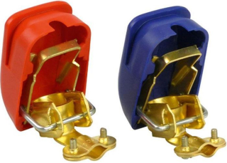 *Svorky na autobaterii – rychloupínací – pár + a -