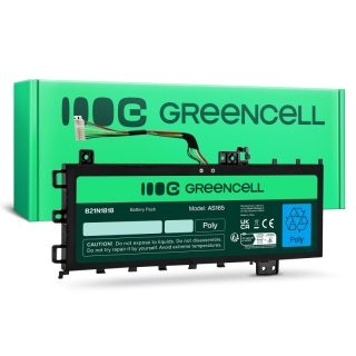 *Green Cell AS165 Baterie Asus B21N1818 C21N1818-1 do Asus VivoBook 15 A512 A512DA A512FA A512JA R512F R512U X512 X512DA X512FA X512FL 4150mAh Li-Pol
