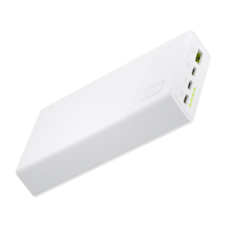 *Green Cell Powerbanka PowerPlay20s 20000mAh 22,5W PD USB C s rychlým nabíjením - bílá - Snow white