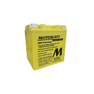 Motobatt MBTX30U 12V 34Ah AGM motobaterie | 450A CCA, QuadFlex, náhrada YIX30L a YB30L-B