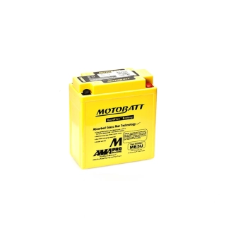 Motobatt MB5.5U AGM motobaterie 12V 7Ah 90A – bezúdržbová baterie pro motorky, skútry a čtyřkolky, náhrada YB12A-A / YB12AL-A / 12N12-4A | Oficiální CZ distribuce