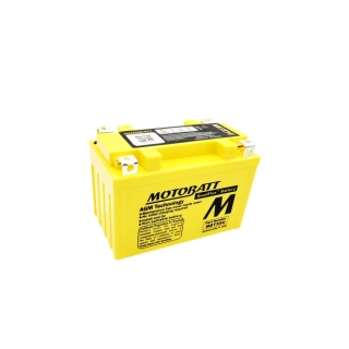 Motobatt MBTX9U AGM motobaterie 12V 10,5Ah 160A | Náhrada YTX9-BS, YT12A-BS | Oficiální CZ distribuce