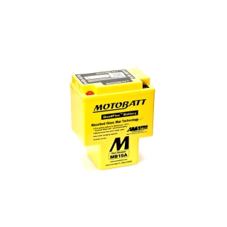 Motobatt MB16A AGM motobaterie 12V 19Ah 200A | Náhrada HYB16A-A, HYB16A-AB | Oficiální CZ distribuce