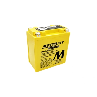 Motobatt MBTX16U AGM motobaterie 12V 19Ah 245A | Náhrada YTX16-BS, YTX20CH-BS | Oficiální CZ distribuce