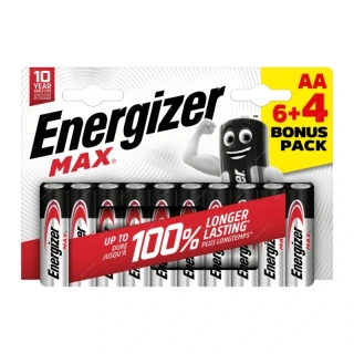 *Energizer MAX AA 6+4 zdarma