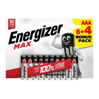 *Energizer MAX AAA 6+4 zdarma