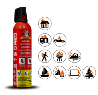 Hasicí sprej SAFE 750 RED
