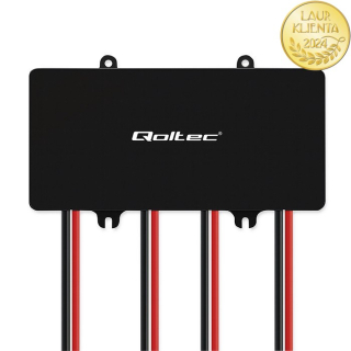 *Qoltec 51098 Balancer 48V Vyrovnávač napětí Qoltec 48V pro 4 x 12V | 10A | LiFePO4 AGM gelové baterie