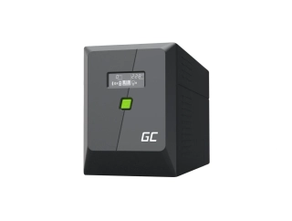 Green Cell UPSLP1400 Záložní zdroj UPS Greencell 2000VA 1400W PowerProof s LCD displejem, čistý sinus